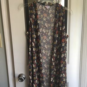 Lularoe small multicolored joy vest